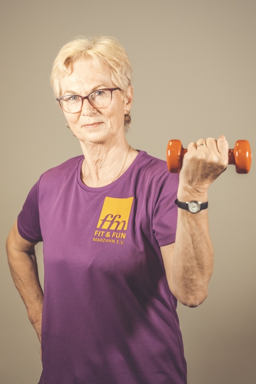 Doris (Übungslieterin Seniorengymnastik)